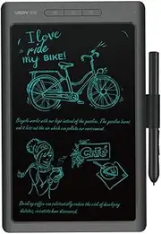 Graphics Tablet Digital D ing Tablet 8192 Levels Pr ure Sensitivity Synchronous Notes Transmission Grey Grey