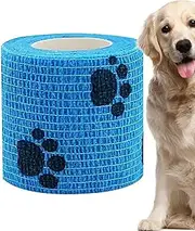 Self-Adhesive Bandage Wrap - Dog Cohesive Bandage, Vet Wrap Cohesive Bandages | Breathable Dog Bandage Shoes Vet Pet Wraps, Multifunctional Pet Wound Care Bandage for Small Medium Large Dogs