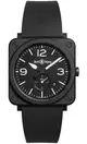 Bell & Ross 柏萊士 經典時尚飛行腕錶(BRS-BL-CEM)-39mm-黑面膠帶【刷卡回饋 分期0利率】