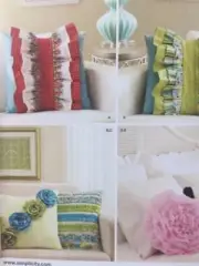 Simplicity Sewing Pattern 1679 Pillows Five Styles Size O/S Uncut