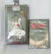 NECA Conjuring Annabelle 8" Comes Home Clothed Action Figure & Movie set NIB