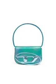[Diesel] Diesel - 1DR-Iconic shoulder bag in pop colour denim - Shoulder Bags - Woman - Multicolor UNI Multicolor