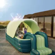 Children's Automatic Inflatable Swimming Pool with Slide
