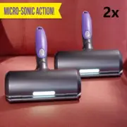 2 Lint Brush Lint Roller Pet Hair Remover Pet Hair Roller for Cat HairULOVE