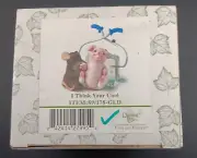 *Sealed* New In Box Charming Tails Fitz and Floyd "I Think You're Cool" 89/178