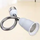 E27 LED Light Bulb Lamp Holder Flexible Extension Adapter Socket(40cm)