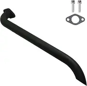 Header Pipe for Monster Mega Moto MMB80 MMB105, Coleman RB100 105cc, Motovox MBX10 Orxyearth Dirt Kids Mini Bike Lifan 79cc/105cc Engine MMK80 Go Kart (Black)