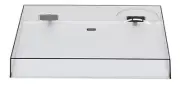 Technics Dust Cover with Hinge for SL-1200 SL-1210 Series Gray Type TTFA0572