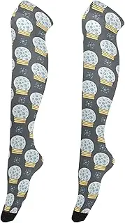 [Caihoyu] Knee-High Socks for Women Lightweight Extra Long Tigh High Socks Thigh Highs Leg Warmers for Stage Performances Winter (25), Winter (25)