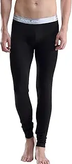 [AORGSVI] Lightweight Men Baselayer Leggings, Long Johns for Men, Thermal Underwear for Men, Cold Weather Bottoms