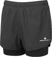 [Ronhill] Women's Running, Wmn's Core Twin Short Shorts