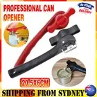 Side Stainless Steel Manual Smooth Edge Professional Can Opener Safe Cut Lid Tin