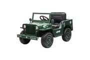 Go Skitz Major 12V Electric Ride On - Army Green