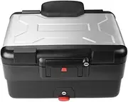 Universal Fit for BMW R1250GS R1200GS F850GS LC ADV F800GS F750gs Adventure Motorcycle Top Rear Luggage Tool Boxes(Silver)