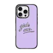 iPhone 16 Pro Impact Case Girls Can Purple by Martina Martian