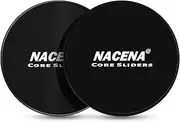 Gliding Discs Core Sliders Smooth Gliders Dual-Sided Design Core Exercise Sliders Use on Hardwood Floors, Workout Sliders Fitness Discs Abdominal & Total Body Gym-Exercise Equipment Set of 2