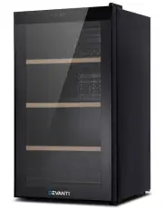 Devanti Wine Fridge Cooler 34 Bottles
