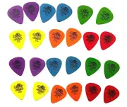 Dunlop Guitar Picks 24 Picks Tortex Variety Pack 4 of each Tortex Thickness