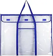 Poster Storage Bag Bulletin Board Bag Multivurpose Incise Board Organizer for Works of Art Display Materials