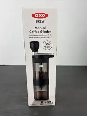 OXO Brew Manual Burr Coffee Grinder Black