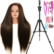 Mannequin Manikin Heads for Hair Styling Practice Braiding Hair Training Model