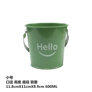 奶茶桶 保冰桶 保溫桶 ins風網紅冰桶不鏽鋼餐具小食桶hello冰塊桶迷你收納桶桌面垃圾桶『cyd19401』