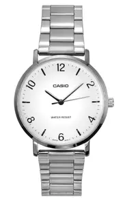 Casio Standard Analog Stainless Steel White Dial Quartz MTP-VT03D-7B Men's Watch