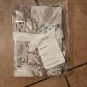 NEW Pottery Barn Winter Solstice STANDARD sham Holiday Christmas Alpine deer