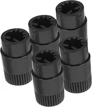 YARNOW Guitar Accessories 5pcs Plastic Volume Knobs Universal Bass Knob Volume Controller for Guitar