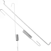 BESTOYARD 1 Set Governor Rod Spring Kit Throttle Return Spring Link Rod for Gasoline Generators Engine Replacement Parts for Improved Control Easy Installation Fits Models