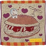 マルシン(Marushin) Marushin 2815058200 Handkerchief, Doraemon, Sweet Garayaki, Organic Cotton, Embroidery, Antibacterial and Odor Resistant