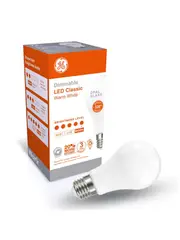 GE 10.5W Dimmable Opal LED GLS ES Globe in Warm White