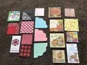 19 assortment of crafting decoupage napkins