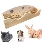 Multi Functional Rabbit Hay Feeder Manger Grass Holder Storage Cage Hanging