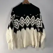 Banana Republic Skye Fair Isle Sweater Sz XXL