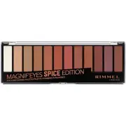 Rimmel London Magnif'Eyes Eyeshadow Palette, 12 Shades, Blendable Formula, Versa