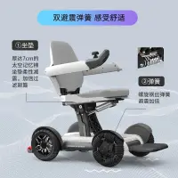 在飛比找蝦皮購物優惠-【廠家直銷 全款詢問客服】上海邦邦電動輪椅高檔電動車智能全自