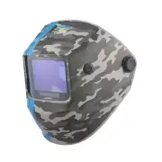 Cigweld Arcmaster XC60 Welding Helmet Blax Medusa Camo Automatic WHAMXC060 C260