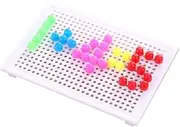 Kisangel S Educational Toys DIY Mushroom Nail Puzzle Game Pcs Boys and Girls Pegboard Jigsaw Enhance Creativity Coordination Random