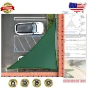 Elegant Right Triangle Sun Shade Sail - 95% UV Protection & Easy Installation