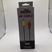 Old Skool Nintendo NES AV Cable NEW IN BOX