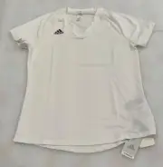 Adidas Women's White Quickset Jersey Size M