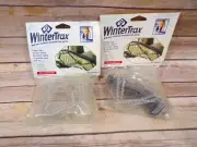 NEW 2-- WinterTrax Snow/Ice Spikeless Womens 6 to Mens Size 12 YakTrax Clear