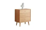 MIUZ 3 Chest of Drawers Tallboy Solid Timber American White Oak Storage Cabinet