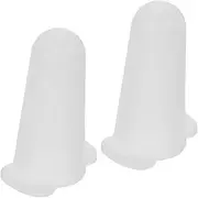 FUNOMOCYA Set of 2 Cake Decorating Tip Sleeves Silicone Covers Piping Nozzle Covers Cake Piping Tips Baking Tools