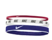 Nike Mixed Width Printed Hairbands/Headbands Assorted 3 Pack New