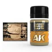 AK Interactive Weathering: Summer Kursk Earth Effects 35ml Enamel Paint