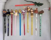 Vintage Pencils LOT.Batman,Alf, Muppets,Garfield Cat,Berenstain Bears,Noteworthy