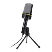 SF-920 Professional Condenser Sound Recording Microphone with Tripod Holder