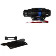 Viper 6000lbs V3 Winch Blue Rope With Mount For Polaris Ranger XP 1000 2017-2023